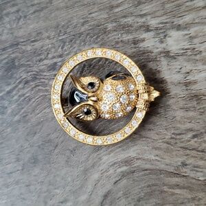 🆕 Vintage owl brooch